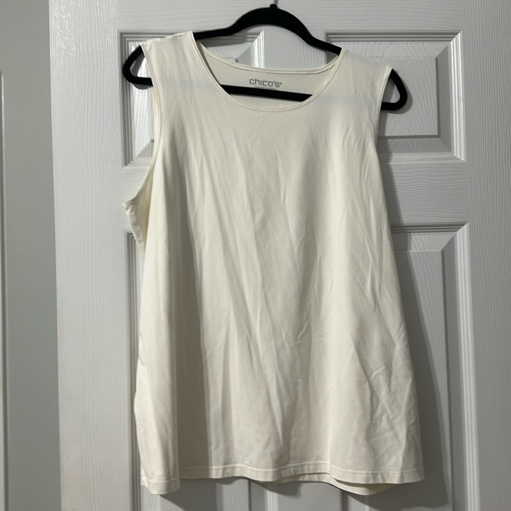 Off white cami